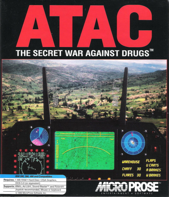 Atac - The Secret War Against Drugs box art
