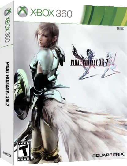 Final Fantasy XIII-2 — box-3D (US)