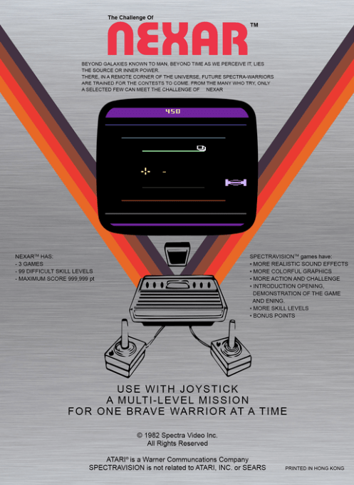 The Challenge of Nexar — box-2D-back (US)