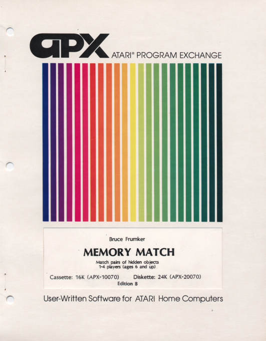 Memory Match box art