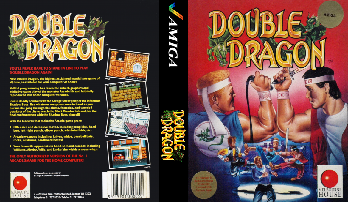 Double Dragon — box-texture (EU)