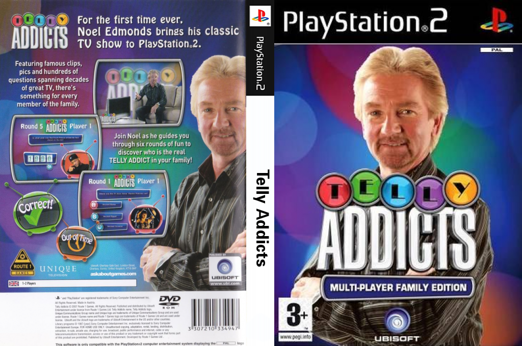 Telly Addicts — box-texture (EU)