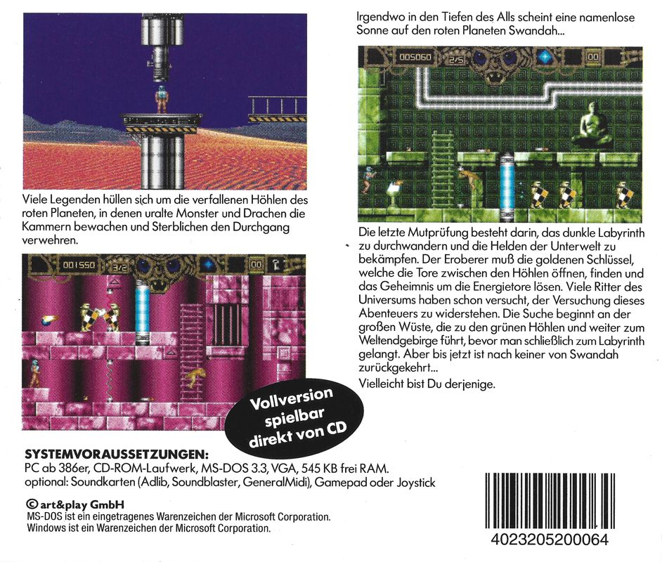 Cold Dreams — box-2D-back (EU)