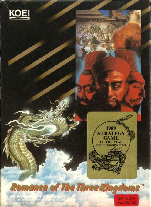 Romance of the Three Kingdoms box art