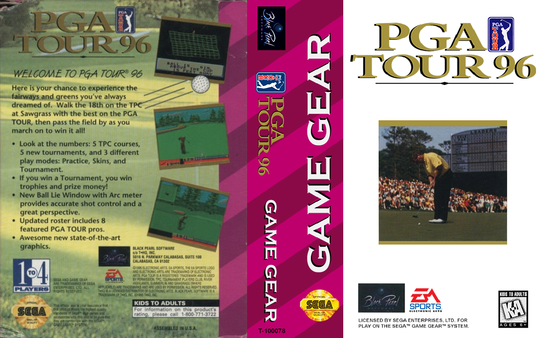Pga Tour 96 — box-texture (US)