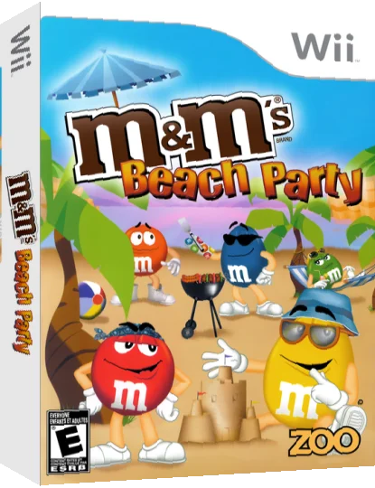 M&M's Beach Party — box-3D (US)