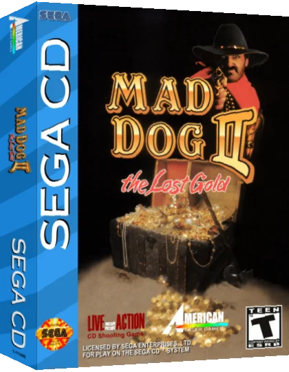 Mad Dog II - The Lost Gold — box-3D (US)