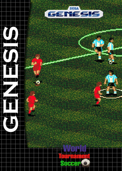 Pele's World Tournament Soccer — box-2D (SS)