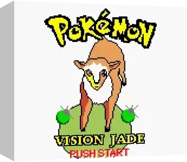Pokemon Vision Jade — box-3D (TW)