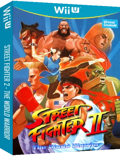 Street Fighter II: The World Warrior — box-3D (CUS)
