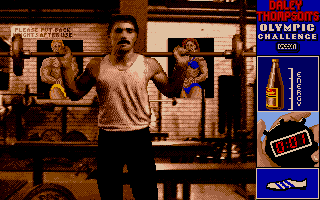 Daley Thompson's Olympic Challenge — ss (EU)