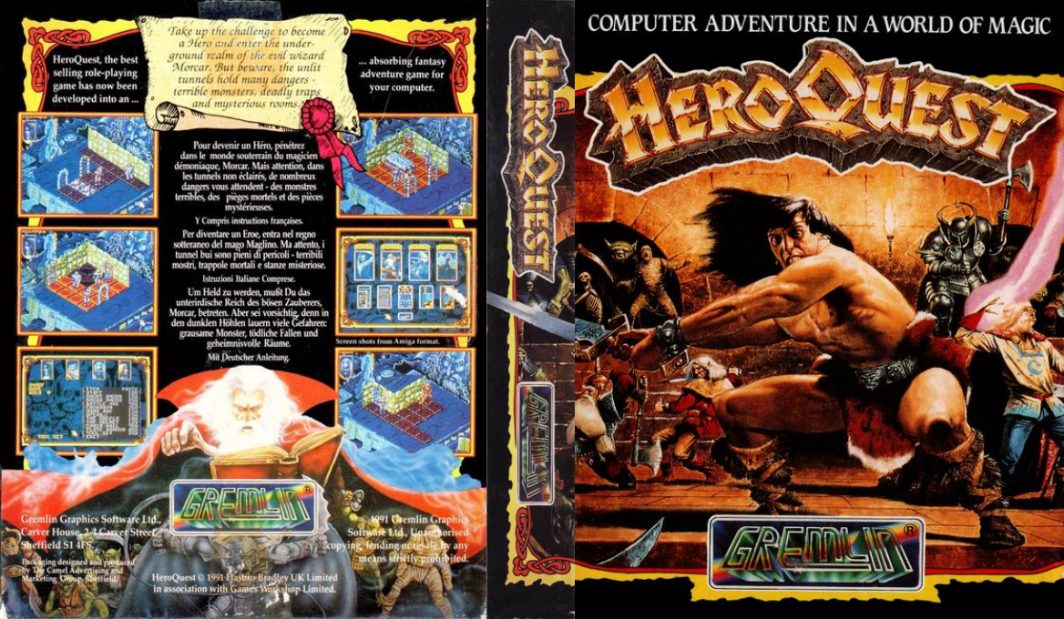 HeroQuest — box-texture (EU)