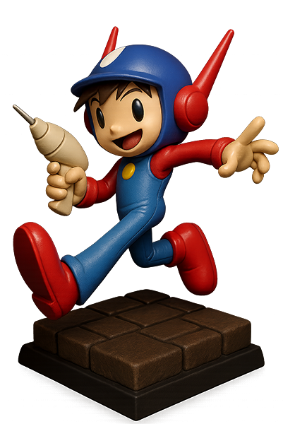 Lode Runner — figurine