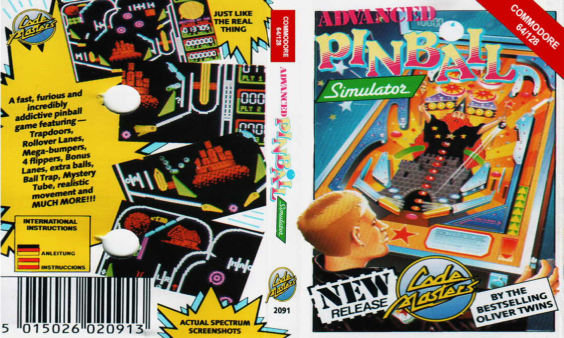 Advanced Pinball Simulator — box-texture (EU)