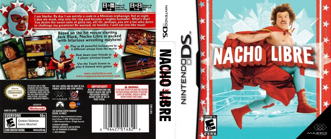 Nacho Libre — box-texture (US)