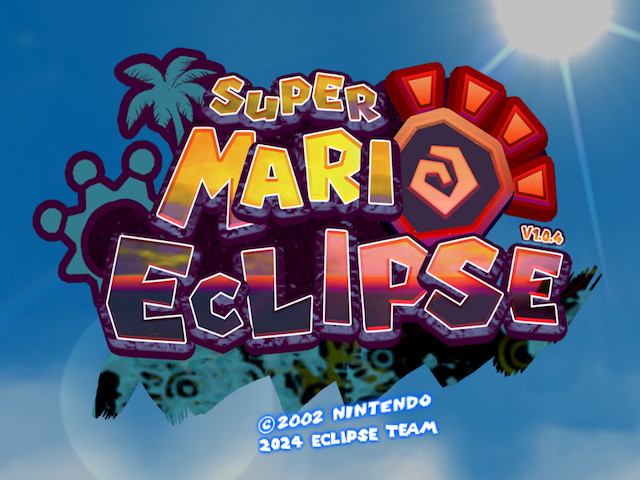Super Mario Eclipse — sstitle (WOR)