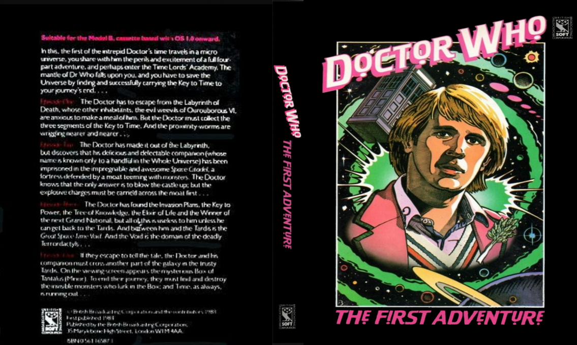 Doctor Who: The First Adventure — box-texture (EU)