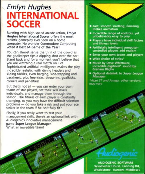 Emlyn Hughes International Soccer — box-2D-back (EU)