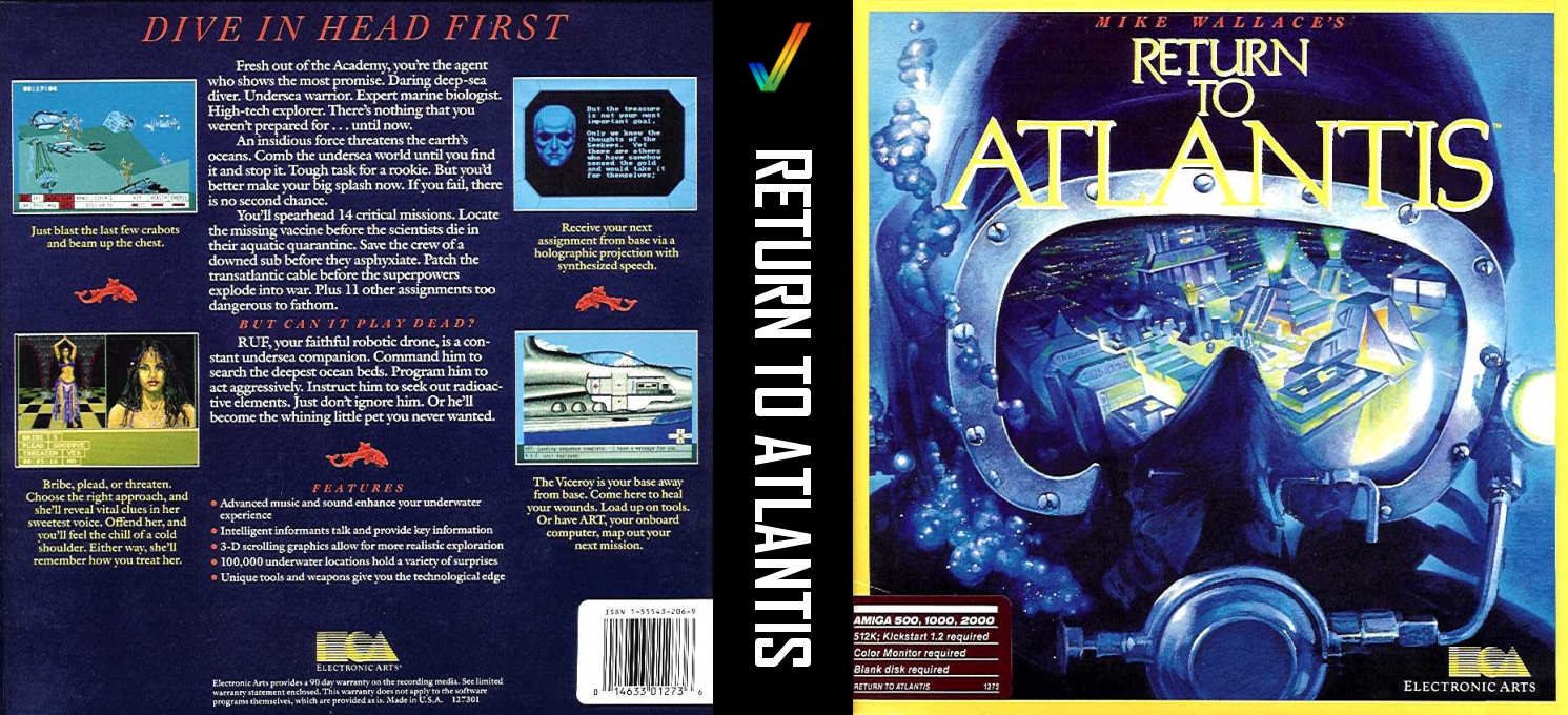Return to Atlantis — box-texture (CUS)