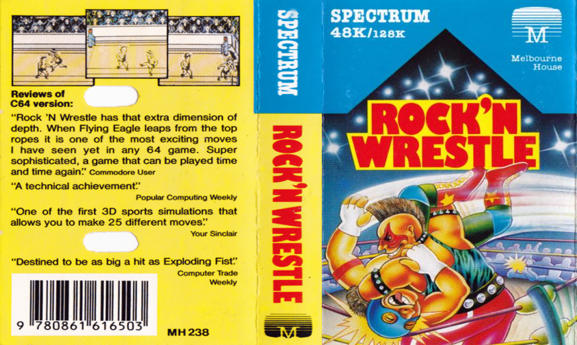 Rock 'n Wrestle — box-texture (EU)