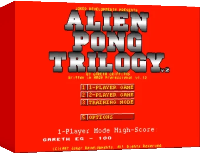 Alien Pong Trilogy V2 — box-3D (WOR)