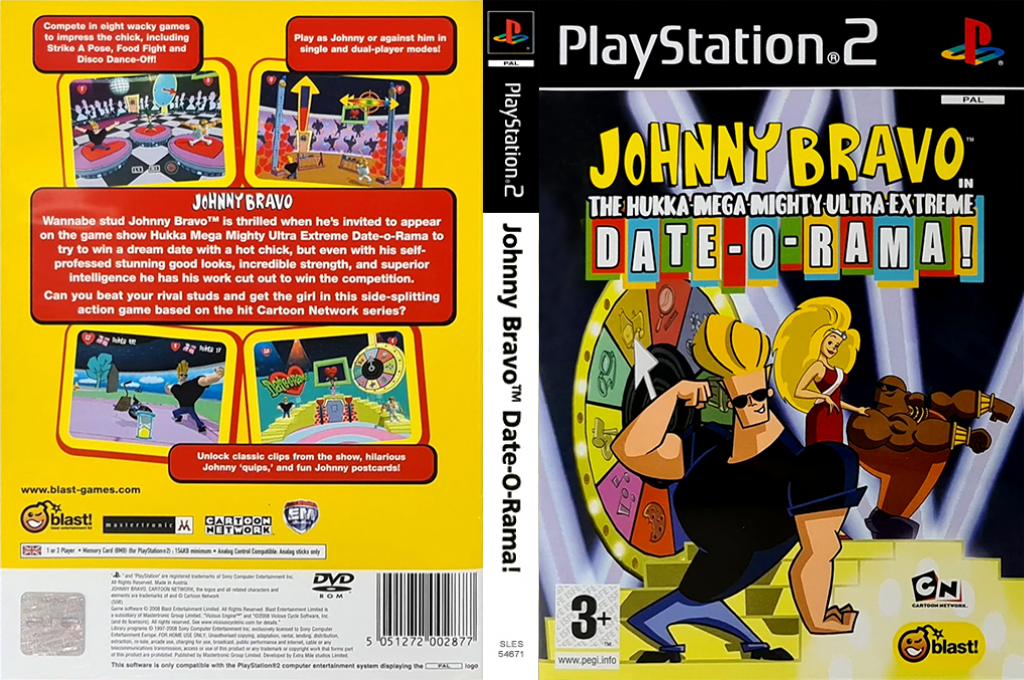 Johnny Bravo in the Hukka-Mega-Mighty-Ultra-Extreme Date-O-Rama! — box-texture (EU)
