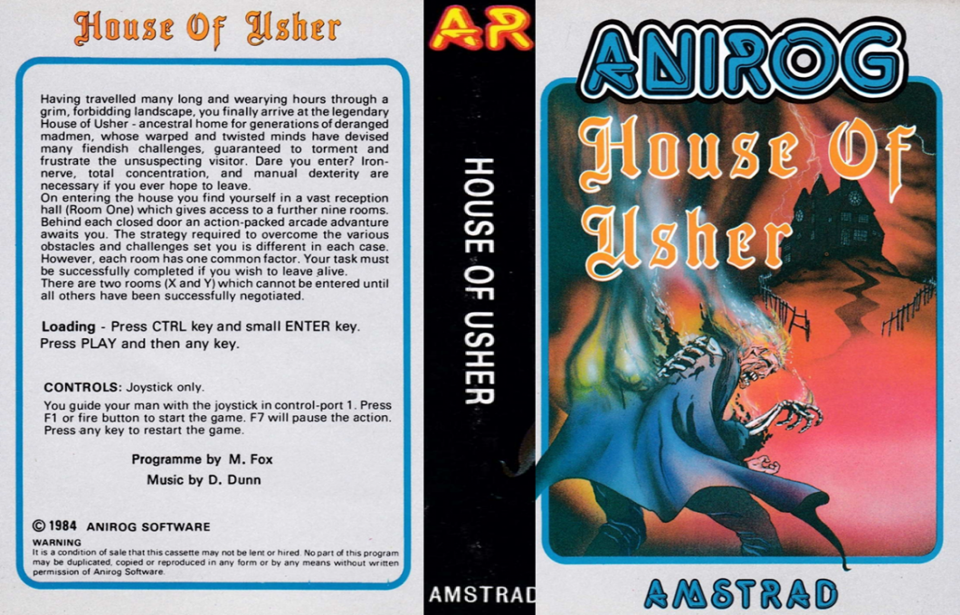 House Of Usher — box-texture (EU)
