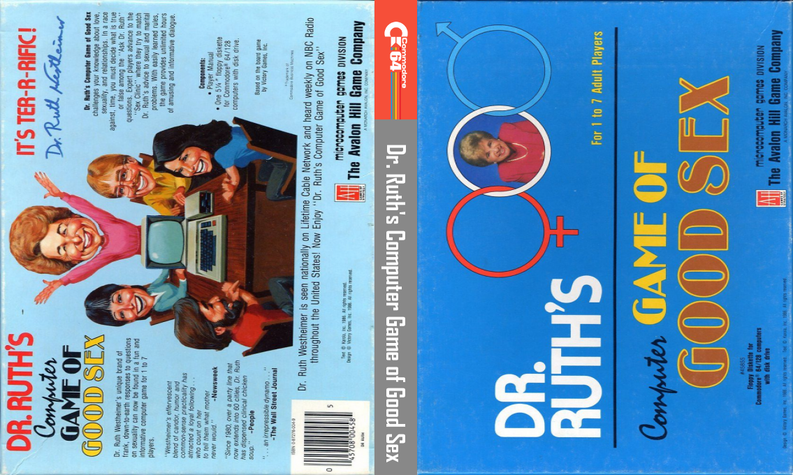 Dr. Ruth's Computer Game Of Good Sex — box-texture (US)