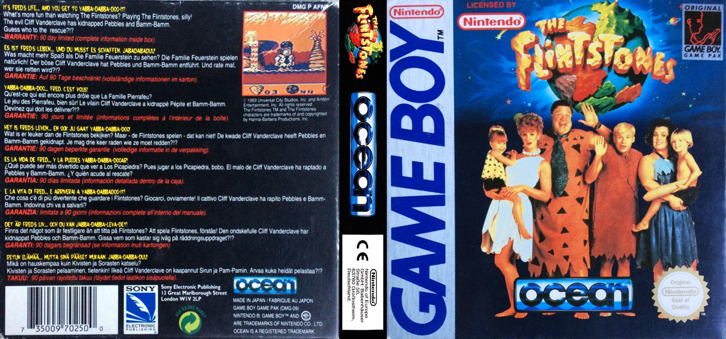 The Flintstones — box-texture (EU)