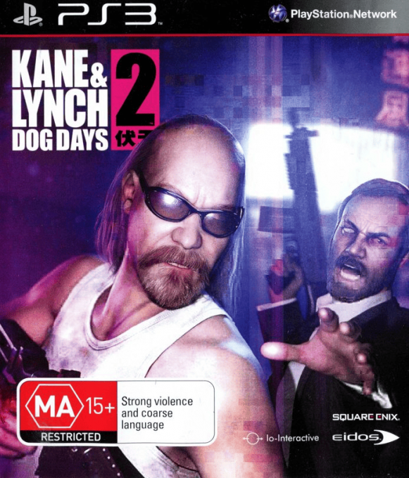 Kane & Lynch 2 - Dog Days — box-2D (AU)
