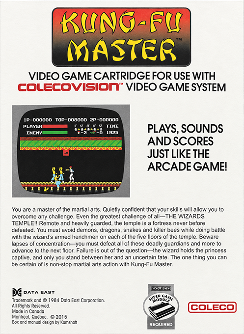 Kung-Fu Master — box-2D-back (WOR)
