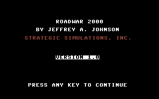Roadwar 2000 — sstitle (US)