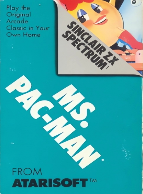 Ms. Pac-man box art