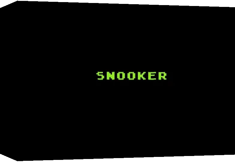 On Cue - Snooker — box-3D (WOR)