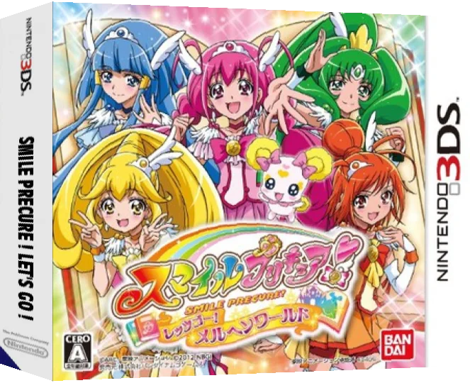Smile Precure! Lets Go! Marchen World — box-3D (JP)