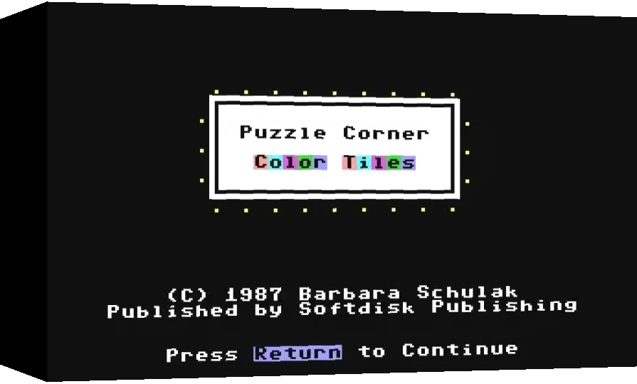 Color Tiles — box-3D (WOR)