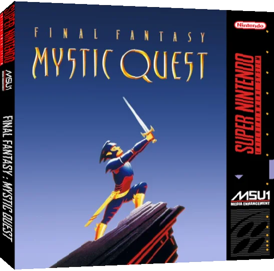 Final Fantasy : Mystic Quest — box-3D (US)