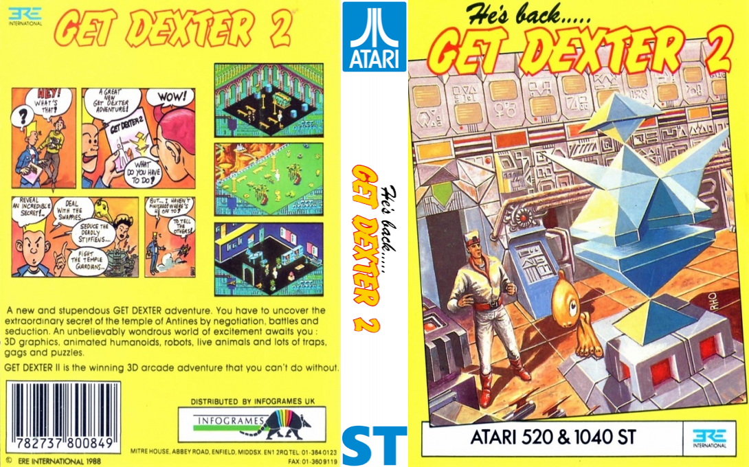 Ange De Cristal, L' - Get Dexter 2 — box-texture (EU)