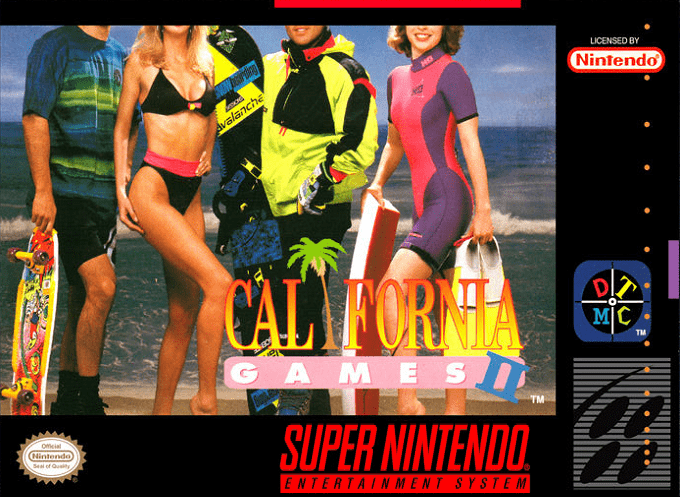 California Games 2 box art