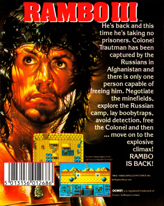 Rambo 3 — box-2D-back (EU)