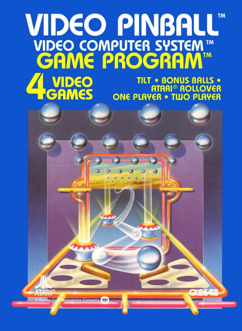 Video Pinball box art
