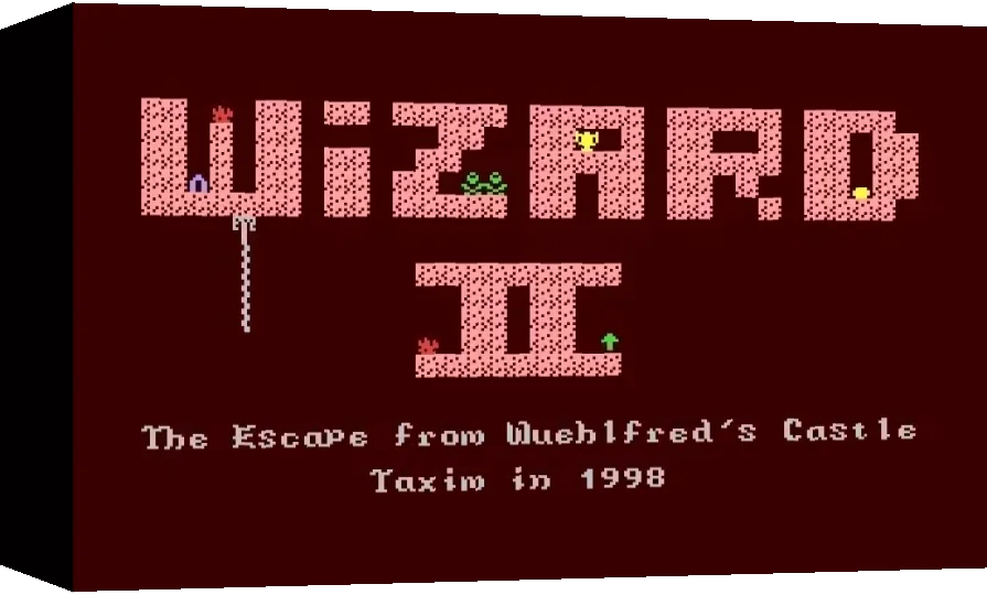 Wizard II : The Escape from Wuehlfred's Castle — box-3D (WOR)