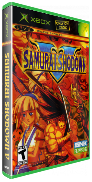 Samurai Shodown V — box-3D (US)