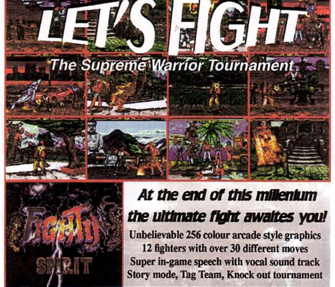Fightin' Spirit — box-2D-back (WOR)