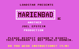 Marienbad — sstitle (WOR)