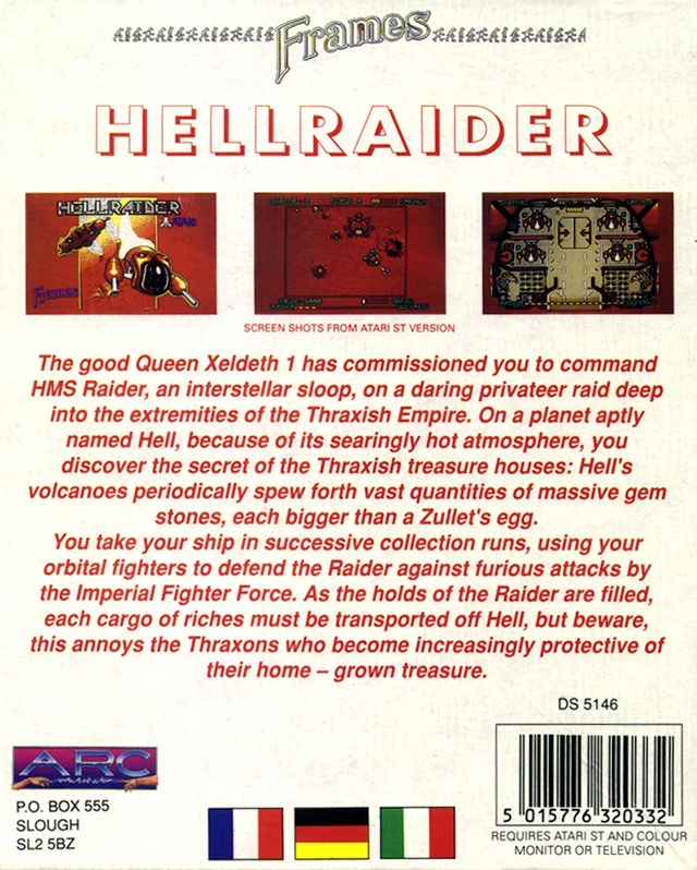 Hellraider — box-2D-back (EU)