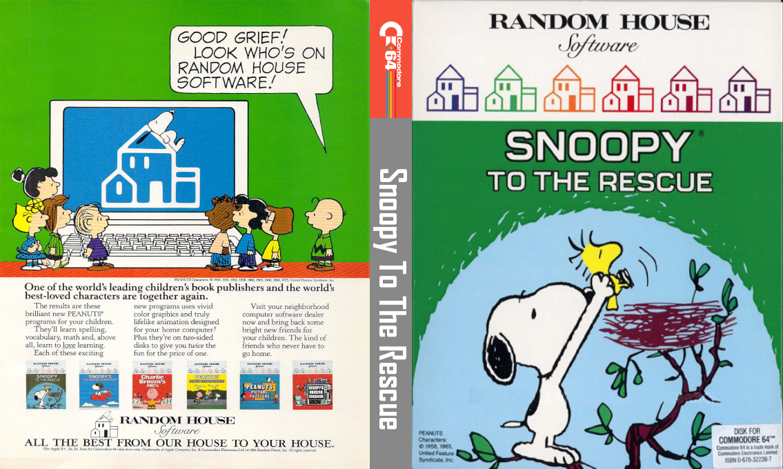 Snoopy to the Rescue — box-texture (US)