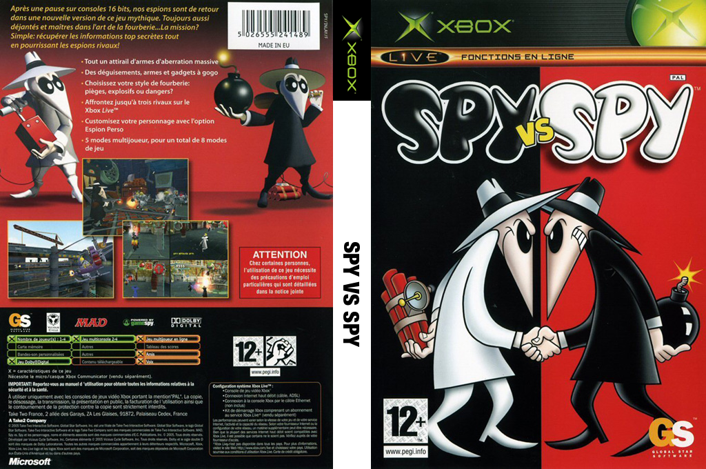 Spy Vs Spy — box-texture (FR)