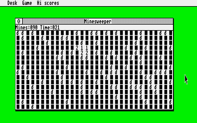 Minesweeper ST — ss (WOR)
