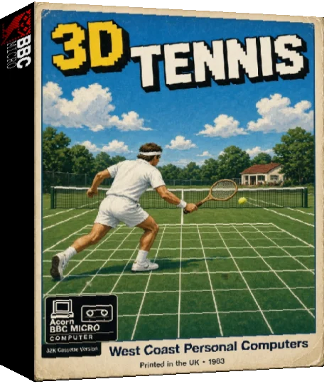 3D Tennis — box-3D (EU)